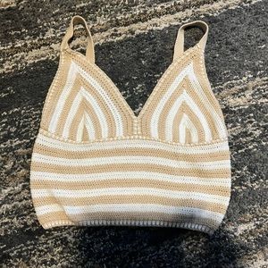 Crochet crop top